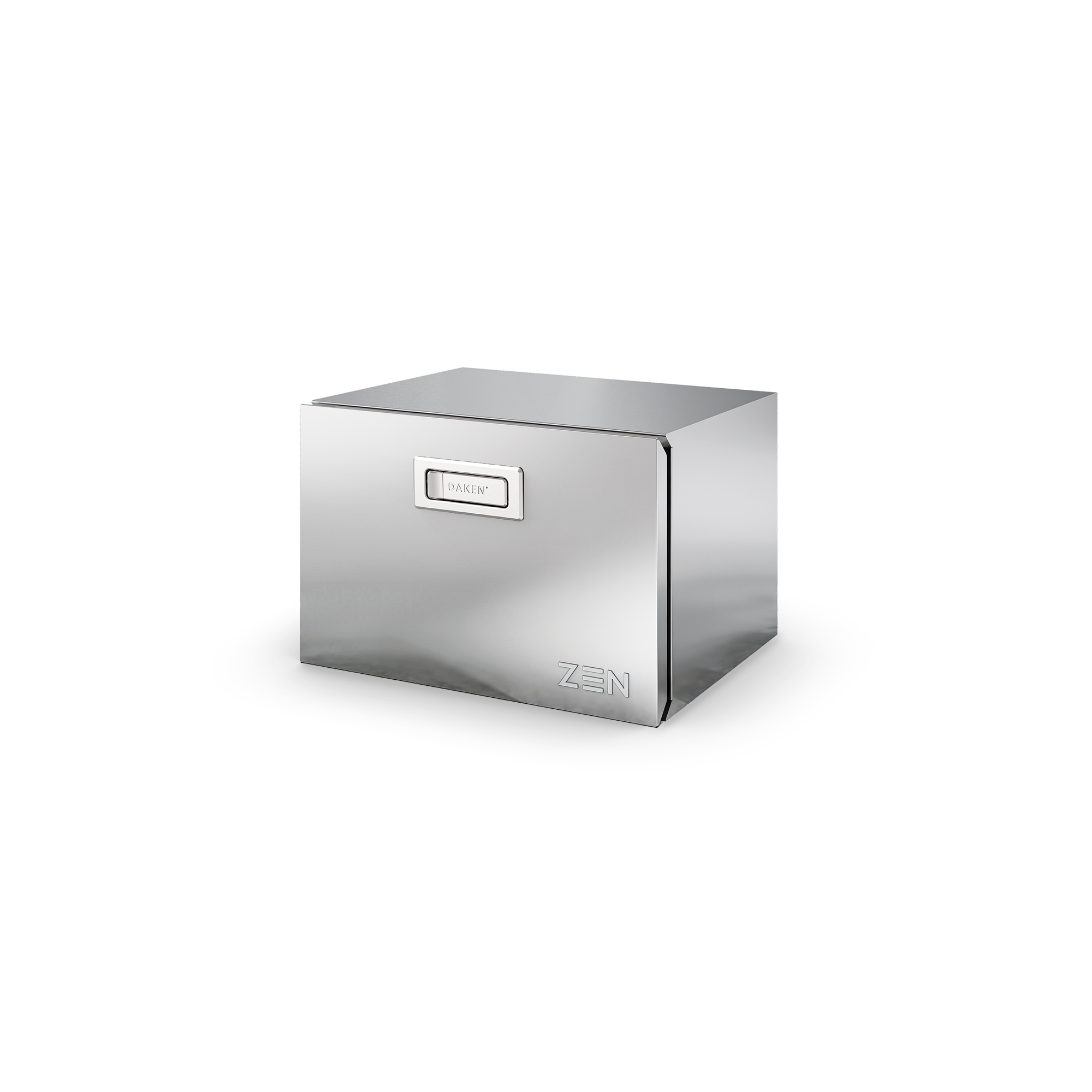 Daken 8Z2040 | Werkzeugkasten für LKW aus mattem Edelstahl mit mattem ZEN-Griff