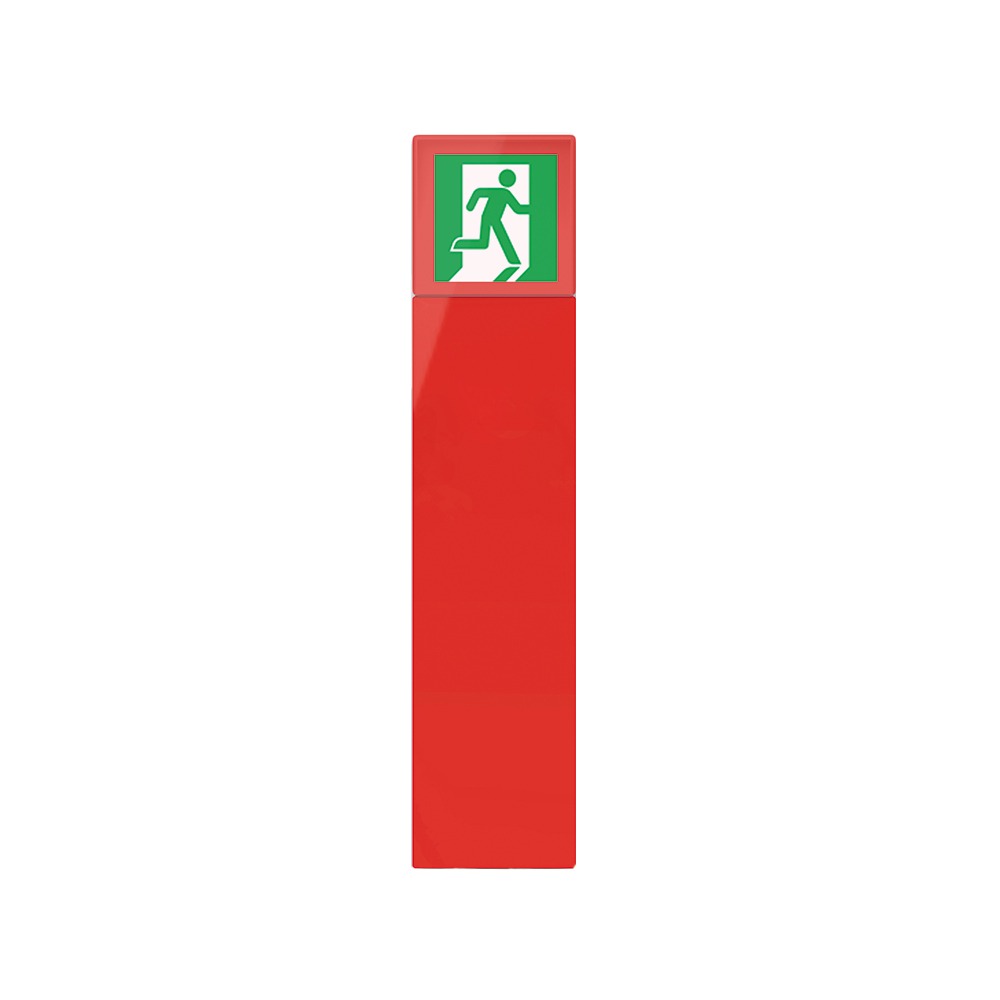 85223 | Plate porta estintore rosso
