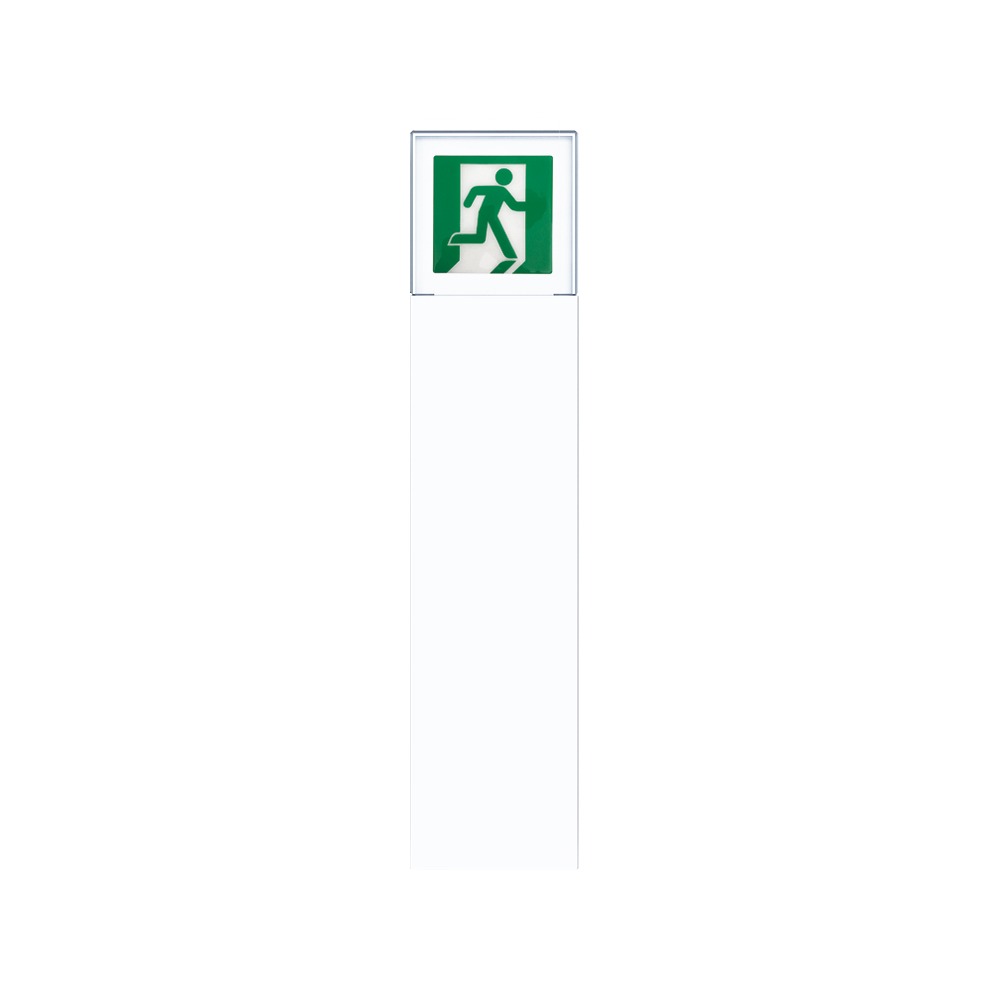 85227 | Plate porta estintore bianco