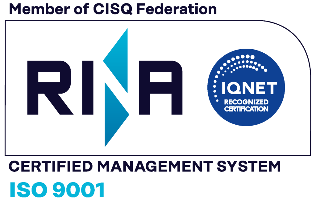 Logo certificazione ISO 9001